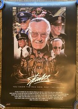 Stan Lee Very Rare Mark Raats Signed Poster  Supernova Australia Limited to 100 picture