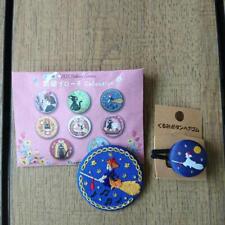 Studio Ghibli  Kiki'S Delivery Service Embroidery Pin Badge Walnut Button Hair T picture