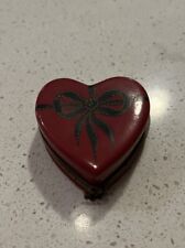 Valentine Heart Shaped Chocolate Box, Numbered & Signed, Damaged picture