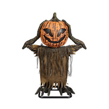 Lowes Haunted Living 3-ft Pop-Up Pumpkin Henchman Motion Activated Animatronic picture