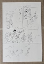 Prophet Earth War #3 Page 17 ORIGINAL COMIC ART by Grim Wilkins, Rob LIEFELD picture