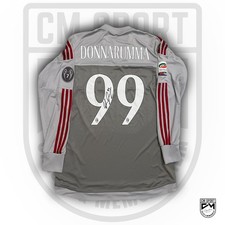 AC Milan - Gigio Donnarumma - 2015/16 debut jersey with autograph signature picture