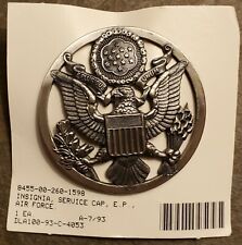 GI Insignia E.P. Air Force Service Cap badge 8455-00-260-1598 Genuine Military picture
