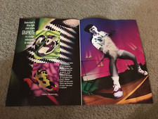 1994 REEBOK PUMP CATALOG FURY RUNNING SHOES MICHAEL CHANG MATCH MID TENNIS SHOES picture