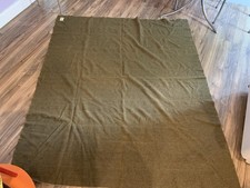Antique WWI US Calvary Wool Saddle Blanket 1917 Alex Smith & Sons Carpet Co. EUC picture