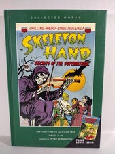 Skeleton Hand Collected (2012) PS Artbook HC New Golden Age Horror Comic Rep picture