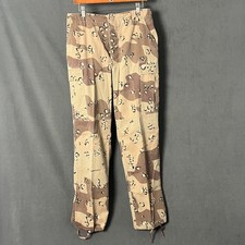 Vtg 1996 Propper Chocolate Chip Camo Pants Mens Medium Long 6 Color Desert BDU picture
