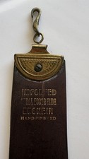 Vintage Illinois Chicago Razor Strop Co #700A 24 Inch Leather & Canvas picture