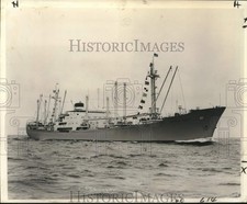 1959 Press Photo Cargo Vessel M.S. Hoegh Dene - nox27155 picture