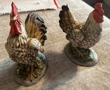 Vintage HOMCO Rooster Figurines #1446 – Hand-Painted picture