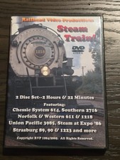 Railroad Video Production Steam Train DVD: 2 Disc Set picture