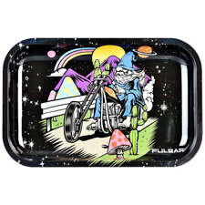Pulsar Metal Rolling Tray | Trippy Trip picture