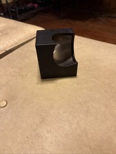 Masayuki Kurokawa Gom Postmodern Black Ashtray 1970s VTG  picture
