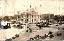 Real Photo Palacio De Bellas Artes, Place of Fine Arts, Mexico RPPC Postcard picture
