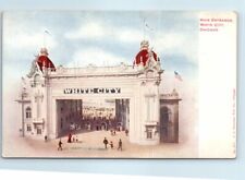 Postcard - Main Entrance, White City Amusement Park - Chicago, Illinois picture