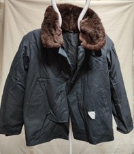 Russian Mig Pilot Warm Fur Collar Jacket Military USSR Russian Army 56-5 (XXL) picture