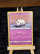 GALARIAN CORSOLA 078/192 Rebel Clash Common NM Pokemon TCG Mitsuhiro Arita picture