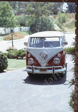 Sl87 Original Slide 1960's  Los Angeles Residential area Volkswagon 789a picture