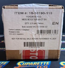 Pokemon Phantasmal Flames Booster Box Case Sealed picture