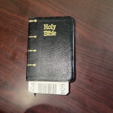 1971 Nelson New American Bible #9026 Genuine, Leather, Gold Stamping picture