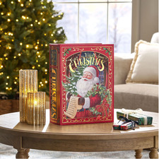 Member's Mark Pre-Lit Animated Musical Holiday Book Christmas Decor Interactive picture