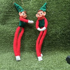 Long-legged knee-hugger elf Pixies ornaments•manufactured during the 1960 picture