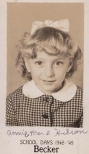 Vintage School Picture 1948-49 School Year Annie Mae Hudson Becker picture