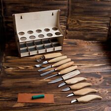 Wood carving set of 10 tools professional wood carving set BeaverCraft picture
