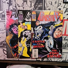 The Punisher 3 Book lot #1,9,10 ~ Marvel Comics (1995-96)  picture