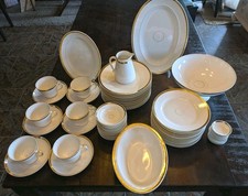 Haviland 63 Piece China Set From Limoges France Wedding Ring Gold As Old As 1876 picture