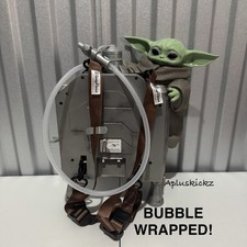 2026 Disney Parks Star Wars Mandalorian and Grogu Jetpack Sipper BUBBLE WRAPPED picture