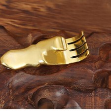 Brass Small Hand Shape Bottle Opener Portable Pendant 60*18mm Multi Tool picture