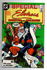 Elvira's Haunted Holidays Special #1 - Christmas - Santa - 1987 - NM picture