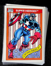 1990 IMPEL MARVEL UNIVERSE SERIES 1 NEAR COMPLETE SET 161/162 MISSING 1 CARD picture