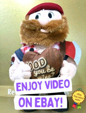 Gemmy Lumberjack Animated Plush Singing & Dancing Valentine's Day Gift Funny picture