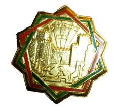Vintage French Badge: Division des Fes Pin Pinback picture
