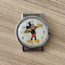 VTG 1968 Timex Mickey Mouse Watch Dial, Walt Disney Productions - Untested picture