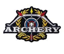 BSA Licensed Boy Scout Archery 3.5 Inch Patch AVAB0222 F8D1II picture