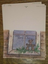 VTG. Mid Century Hallmark Christmas Mice Cards Alice Ann Biggerstaff Artist Lot  picture