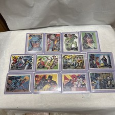1966 Topps Batman Black Bat 27 Card Lot Robin Joker National Periodical Nice picture