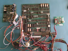 Bally Midway Tri-Sports -- PCB, Sound, Wire Harness, Trackball, Marquee, Working picture