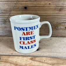 VTG Postmen are First Class Males Coffee Mug Japan picture