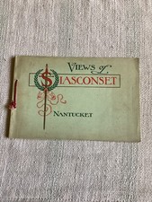 1904 Nantucket “Views of Siasconset” Sconset Viewbook Photos Actors Colony Book picture