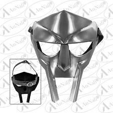 MF Doom Gladiator Mask Madvillain 18g Mild Steel Face Armor Replica picture