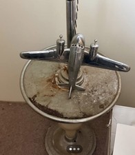 1930’s Airplane Table With Light On The Base PROJECT Read picture