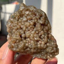 129g Small Rough Ocean Jasper Grape Agate Round Quartz Crystal Mineral Specimen picture