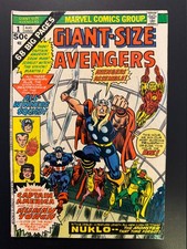 Giant-Size Avengers #1 1974 Key 1st Nuklo 2nd Invaders | Comic VG/FN 5.0 picture