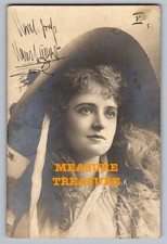 1901 RPPC COCA COLA MODEL HILDA CLARK ACTRESS SINGER LEAVENWORTH KS Postcard Q23 picture