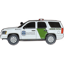 EL20-5 CBP Border Patrol Truck Police Challenge Coin Honor First picture