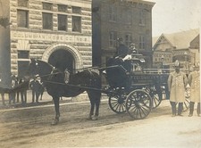 Columbian Hose Co. 2 Orange County NEW YORK Fire Department Photo Horse Drawn picture